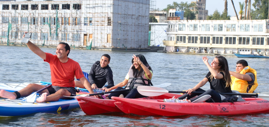 Kayaking Nile