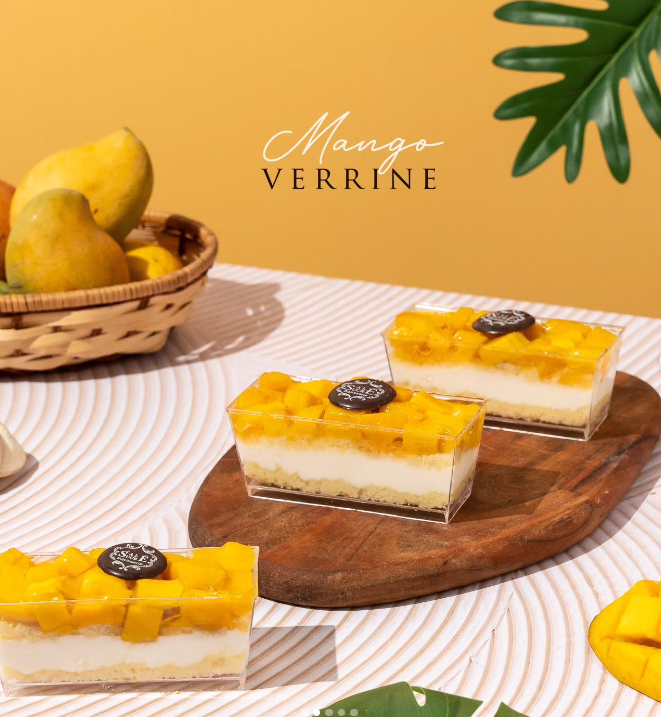 2. مانجو فيرين من سالي سوكري باتيسري: 2. Mango Verrine by Sale Sucre Patisserie: