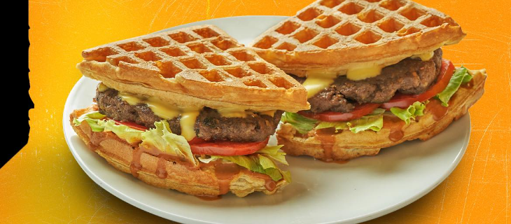 Waffle burger In Cairo