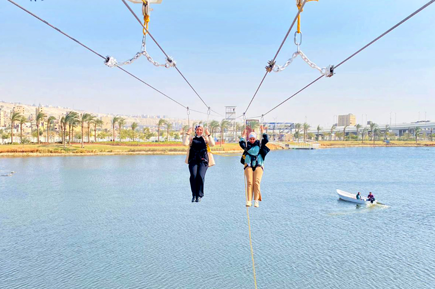 adventure Egypt Zipline زيبلاين مصر
