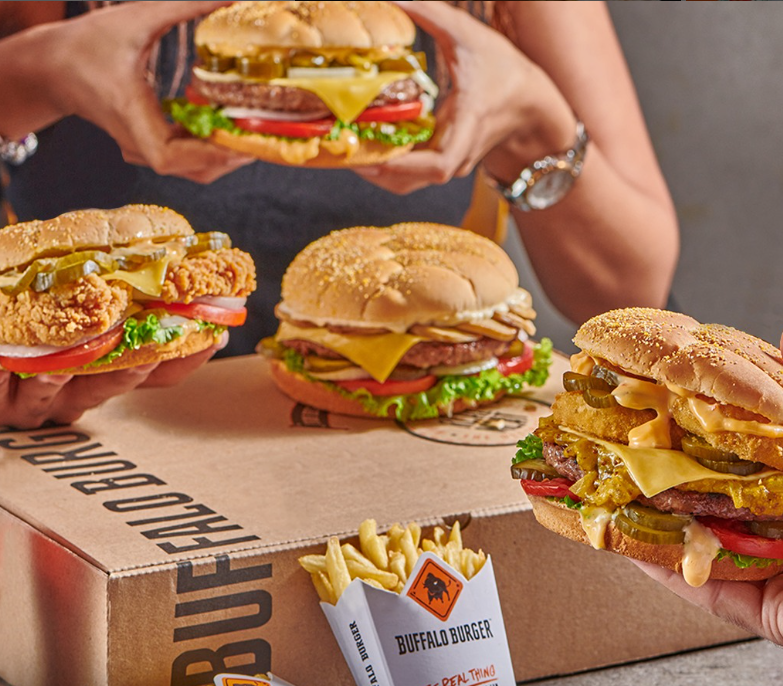 Egyptian Burger - buffalo burger