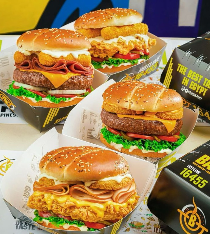 Egyptian Burger bazooka