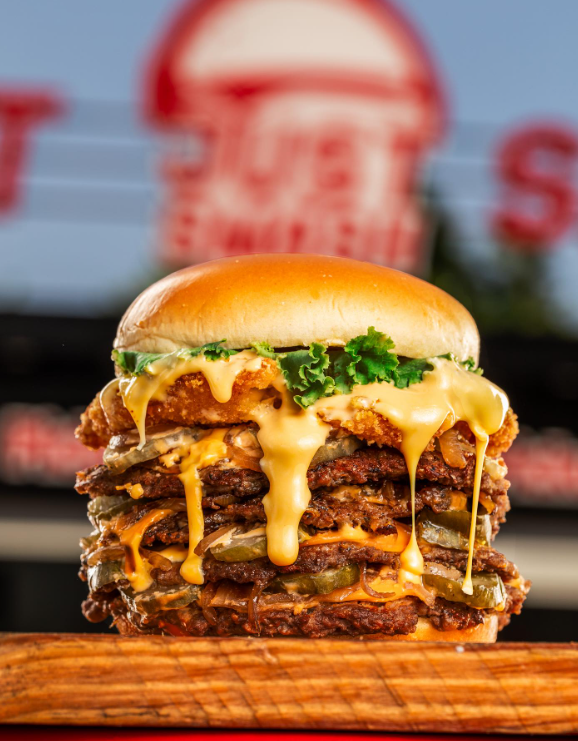 Egyptian Burger just smash