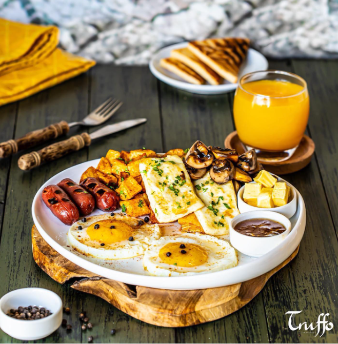 truffo English breakfast Cairo