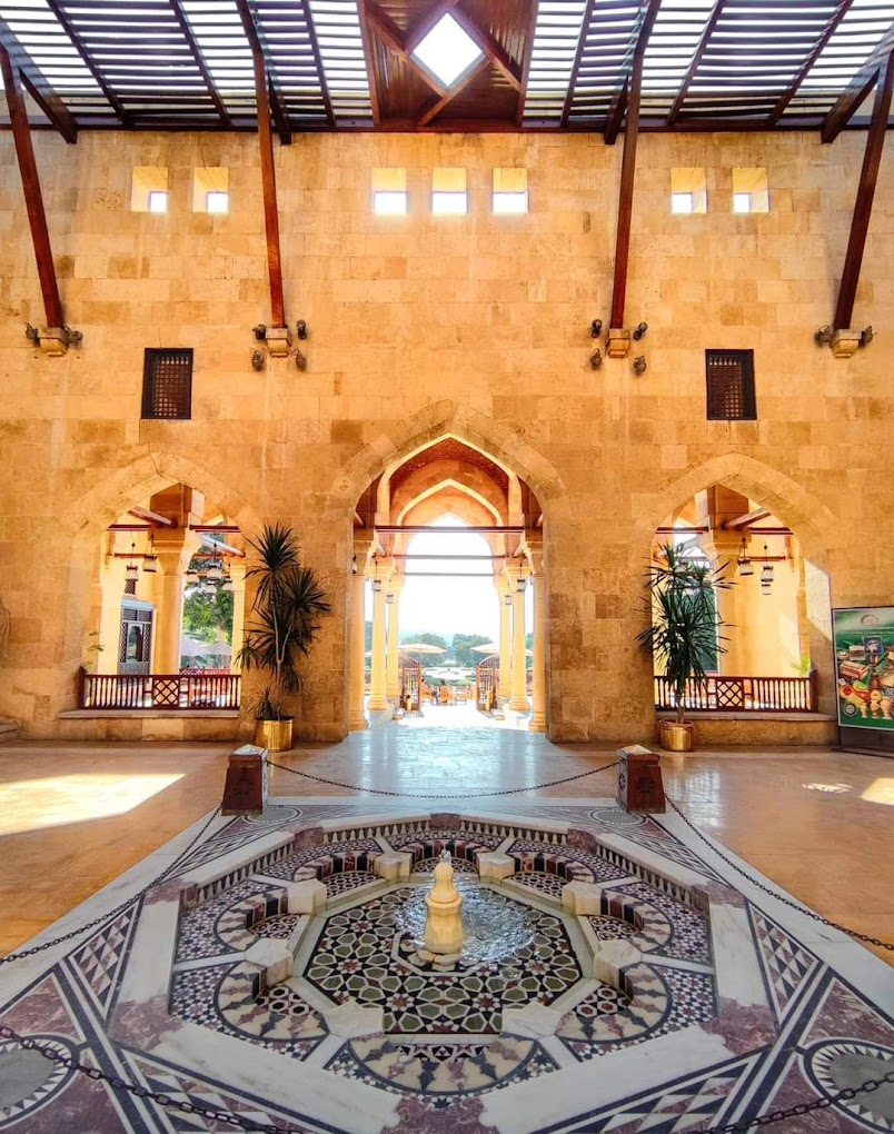 citadel cairo restaurant - breakfast with a view
